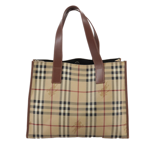 Burberry Haymarket Beige Canvas tote - Picture 1 of 10